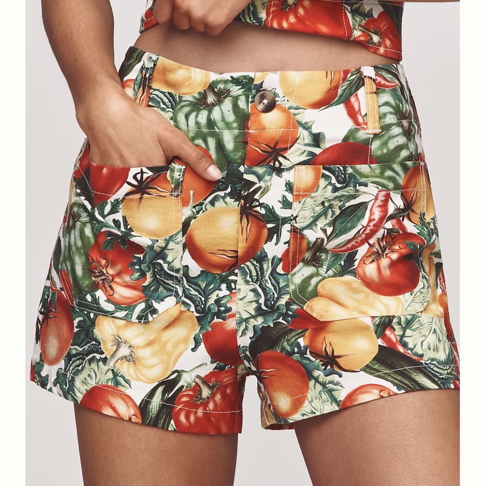 Anthropologie Colette Linen Short by Maeve (size 25)